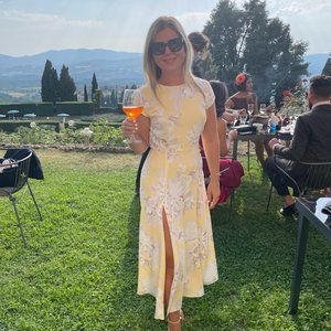 Yellow Dress Aritzia Size 2